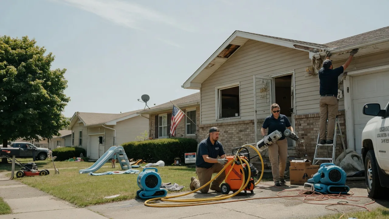 Water Damage Restoration in North Salem, IN near me